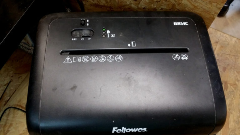 Fellowes 62MC von oben
