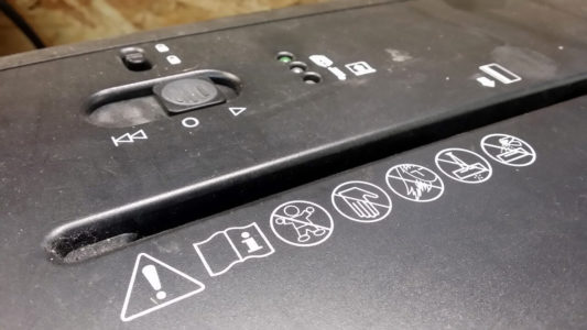 Fellowes 62MC Aktenvernichter im Detail